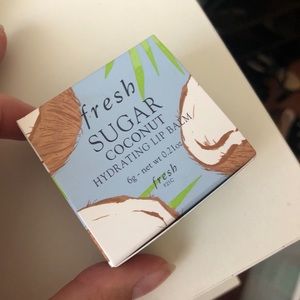 Fresh coconut lip balm